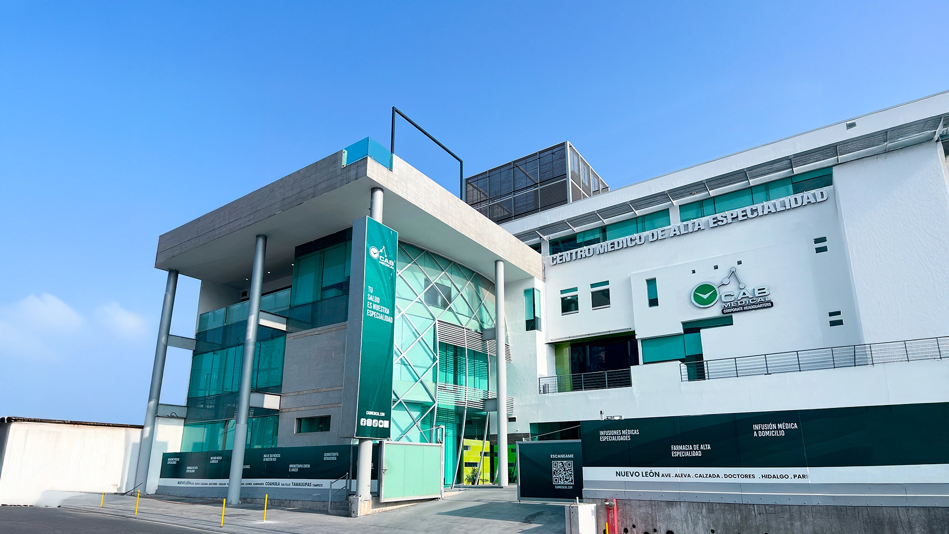Entrada de CAB Medical Headquarters